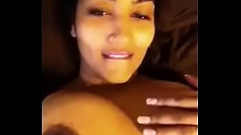 My NRI Girlfriend Showing her Peirced Nipple