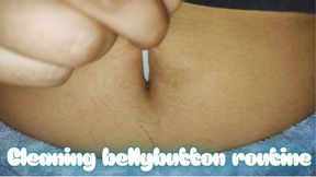 Cleaning bellybutton of the week