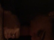 Hot latina milf quick BJ