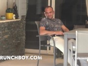crossdressed boy slut fucked bareback for CRUNCHBOY by the big cock of FRED in BORDEAUX
