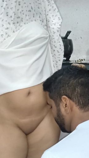 I Fuck My Bhabhi in Kitchen Room When She is Cooking   Clip 2