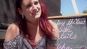 Redhead Melina Cheating Bf With Rich Stranger