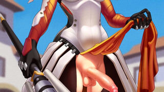 Mercy S Gentle Femdom \Voiced Anal & Oral JOI Futa Hentai W/metronome