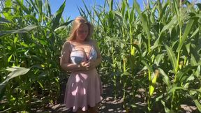 Unallowed Anal Adventure in a Cornfield - Too Sweet to Stay Good!