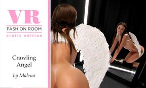 Crawling Angel. Malena's Treadmill Show. Part 2