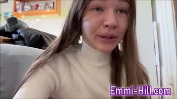 EmmiHill's Big Labia Squirt Show: Teenage German Delight