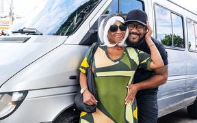 BBW Granny Having Anal in My Bus