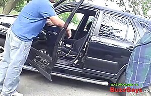 Sucked by a Bear Outdoors