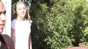 Curvy blonde milf has an intense orgasm in a hardcore anal threesome