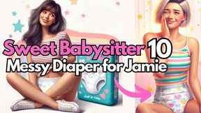 Jamie Messes her Diaper (Sweet Babysitter 10)