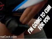 2023 Male Stripper Horse Cock Strokes Big White Dick for Gay Solo Male Cumshot Close Up