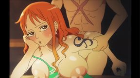 Exchanging With Nami ( One Piece ) Uncensored