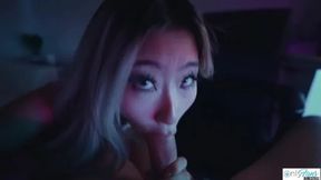 Asian Teen Deepthroat Massage