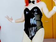Aggressive Bunny Doesn’t Bounce – She Grinds in Gloss