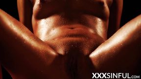Pretty babe rides big cock reverse cowgirl after deepthroat