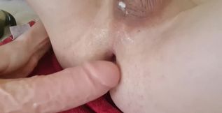 Had a Little Fun with a Dildo Today! I Was Dripping so Much Cum Without Even Touching Myself... I Prefer a Real Cock Tho