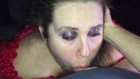 Amatuer WIFE gives DEEP THROAT to her HUSBAND