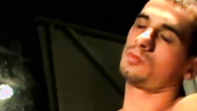 Straight fetish twink jerking off with fleshlight solo