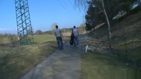 Bareback Sex on the Golf Course