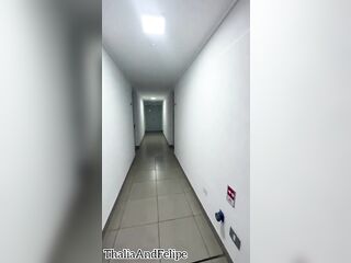 Colombian hotty in Chile seduces a stranger at the gym and convinces him to have sex at her apartment - ThaliaAndFelipe