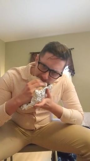 Post-Holiday Burrito Sticking