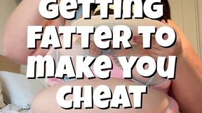BBW Neighbor Getting Fatter to Make You Cheat