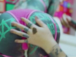 Soft GG Anal Toy Play - Large Sextoy and Double Gap Fingering