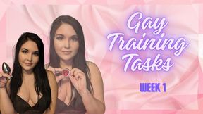 Gay Training Tasks: Week 1