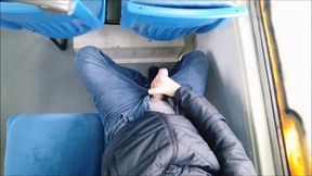 Risky train jerking &amp; pissing