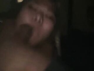 Bad beauty records herself sucking my ramrod