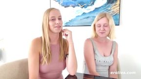 Curious German Student Explores Her First Intimate Experience with a Woman