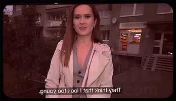 Public Agent Seduces Busty Babe in Public online