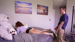 ”My stepsis lets me use her cunt on demand”