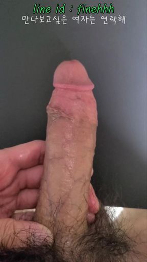 korean big dick man masterbation