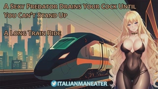 A Sexy Predator Drains Your Cock Until You Can't Stand Up | Eat Suck Love 2 | Audio Roleplay