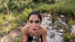 Miss Pasion In Beautiful Babe Sucks Her Boyfriends Dick In The Park