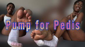 Pump Your Cock for Pedicures