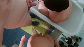 Toilet slave&#039;s mouth pissing &amp; pee drinking compilation pt2