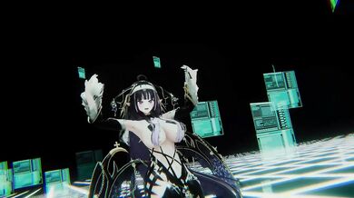 Hentai ELF VTuber Strip Dance | MMD Killer Body