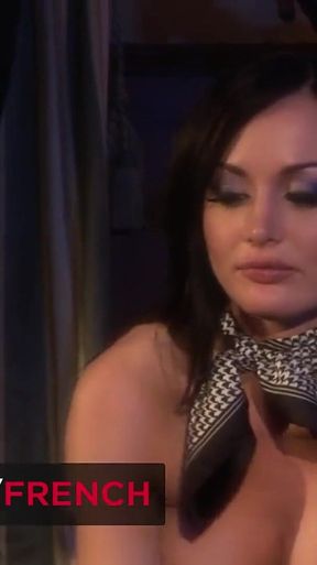 Intense DP with a Busty Flight Attendant Between 2 Flights