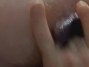 Thick ass Anal cum dripping from my straight ass