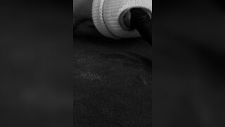 Oiling Up Before Slipping a Faux-cock into My Taut Culo