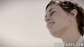 Olive Glass gets her big tits pounded hard in taboo sex game with Seth Gamble