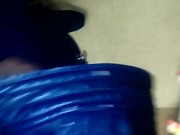 jerking off in shopping mall