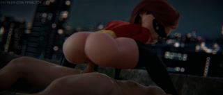 Helen Parr cowgirl big ass - Incredibles (FpsBlyck)