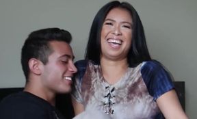 Asian Freshmen College Girl Fucks Hottie Scholarship Athlete