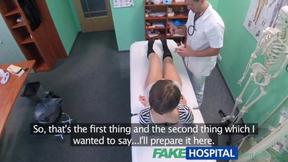 ”Short-Haired Chick Seduces Doc”