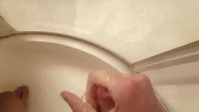 18yo italian twink barely shoots good fuck lot of sperm in the shower amateur twink