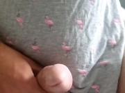 Sissygasm my boy pussy is addicted to huge cucumber 🥒