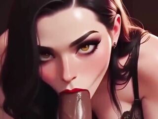Ai Generated Red mother I'd like to fuck Sucks Giant Schlong - Toon Comics
